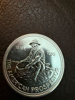 1985 American Prospector Silver Round