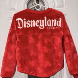 Disney Disneyland Resort Christmas Holiday Red Mickey Sweater