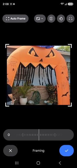14 ft Giant halloween pumpkin archway