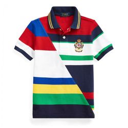 Polo Ralph Lauren Classic Fit Striped Mesh Polo Shirt XL