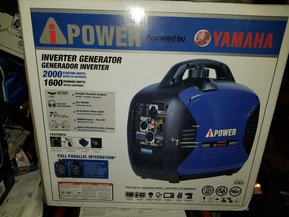 Yamaha generators 2000 watts