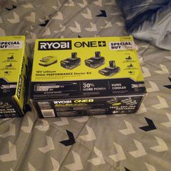 Ryobi Batteries And Chargers 