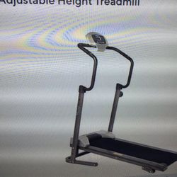 MAGNETIC, NON ELECTRIC AVARI ADJUSTABLE TREADMILL..SEE DESCRIPTION   ON PICTURE…LIGHTLY USED…IN EXCELLENT CONDITION RETAILS AT 279 