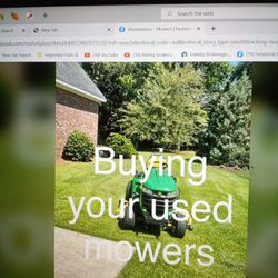 Buying Used Mower