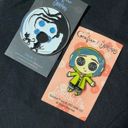 Coraline Spooksieboo Pins 