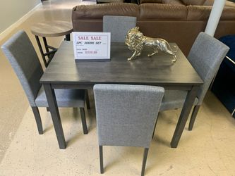 5 Pc entry- level dining room set