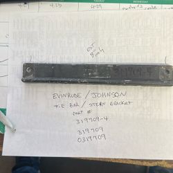 Evinrude Johnson Tie Bar / Stern Bracket