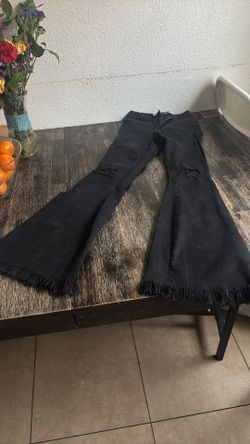 Black Bell Bottoms