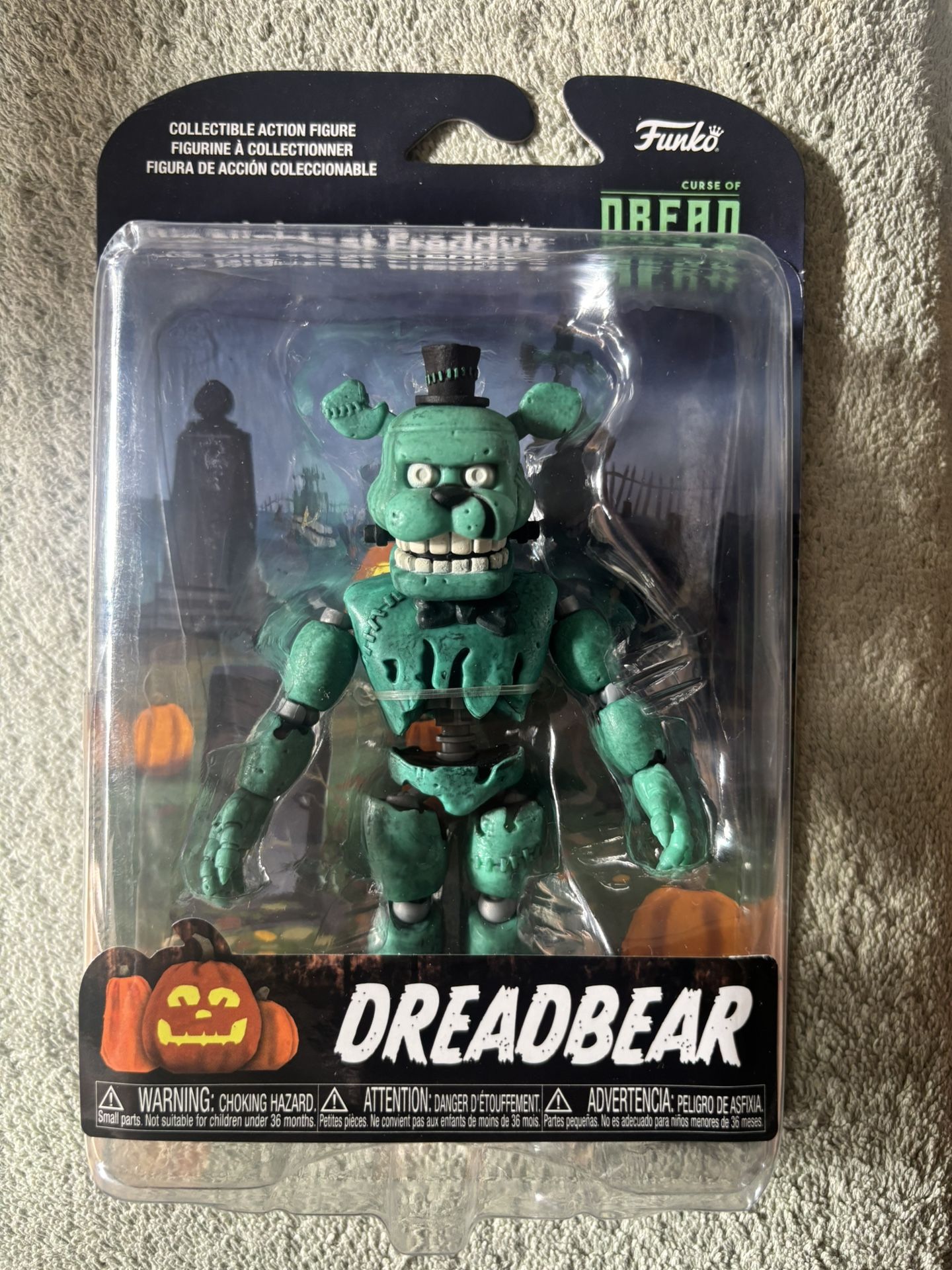 Funko! Five Nights at Freddy's: Curse of Dreadbear Action Figure Collectible NEW