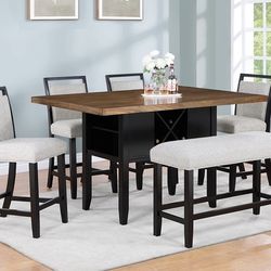 6PC Dining Table Set 🔥 Thanks Giving SALE 🔥