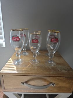Stella Artois Beer Wine Glasses