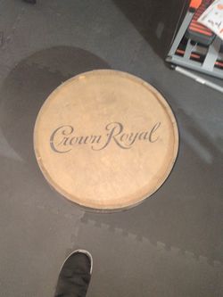 Crown Royal Barrel Wall Decoration Bar