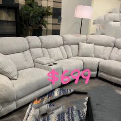 6 Sets Fabric Sofa