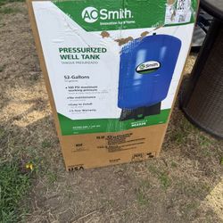 52 Gallon Pump Tank  New Inbox