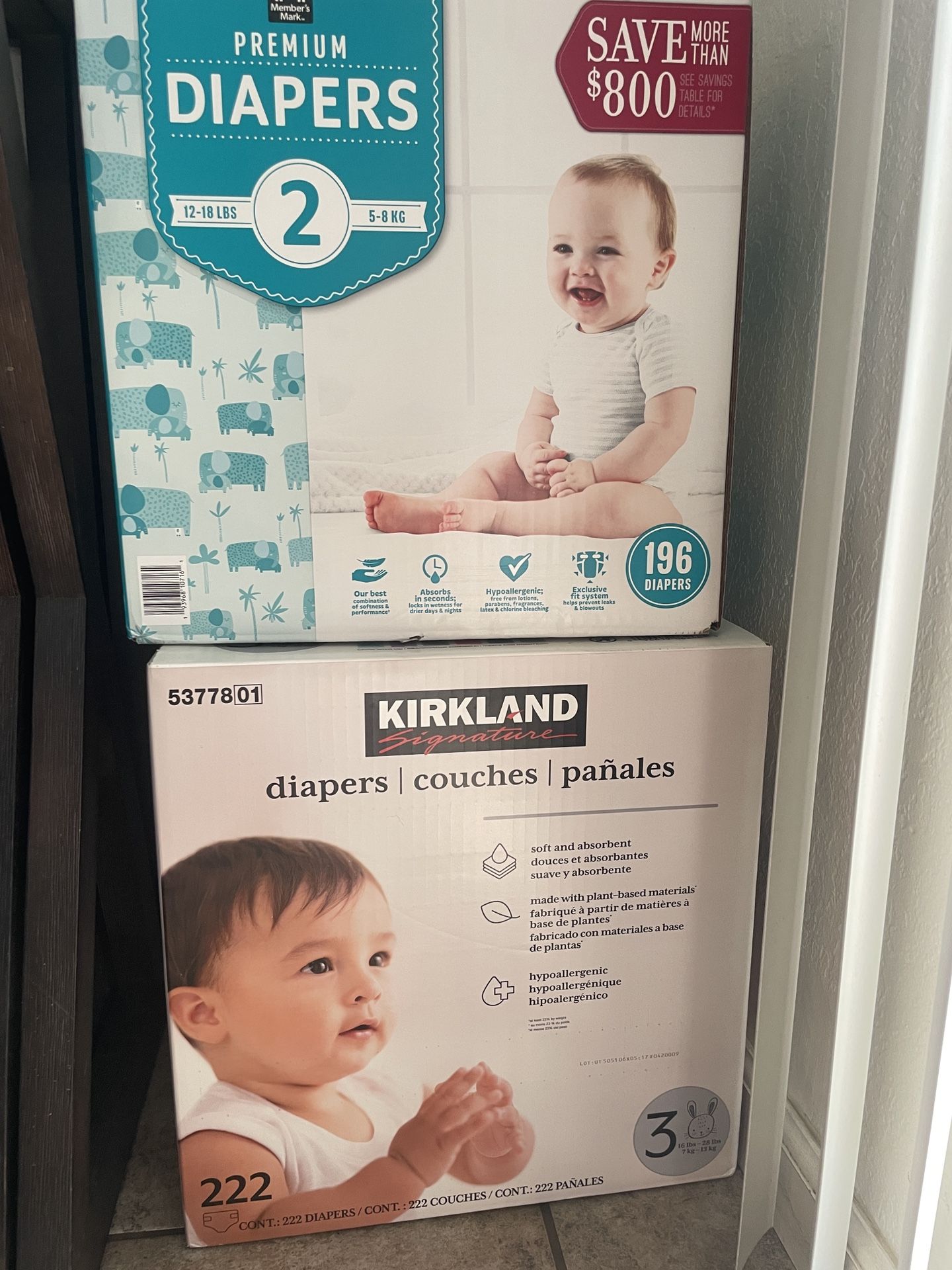 diapers