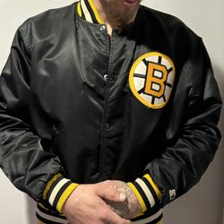 BOSTON BRUINS BOMBER JACKET