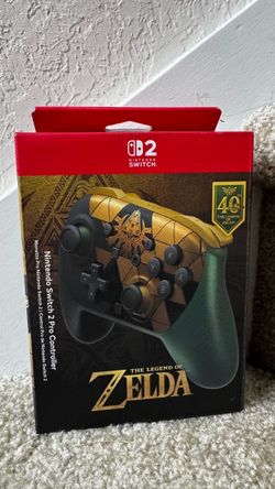 Nintendo Switch 2 Pro Controller Legend of Zelda Edition