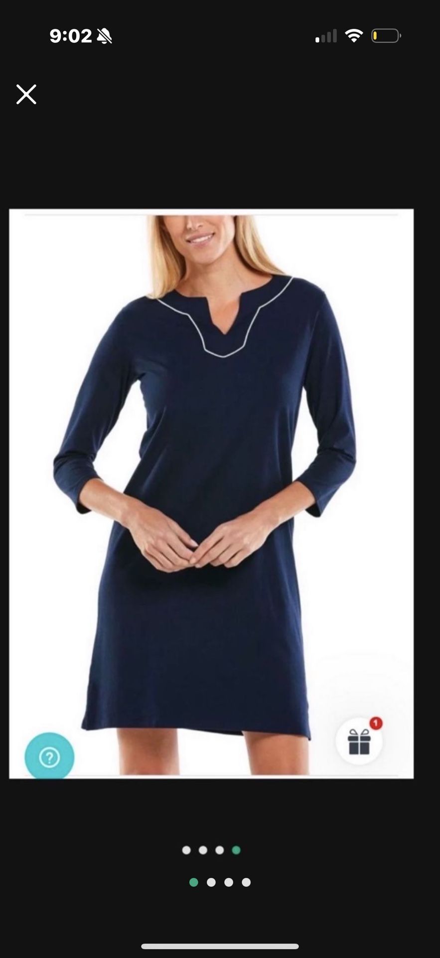 NWT Coolibar Swimsuit Cover Up