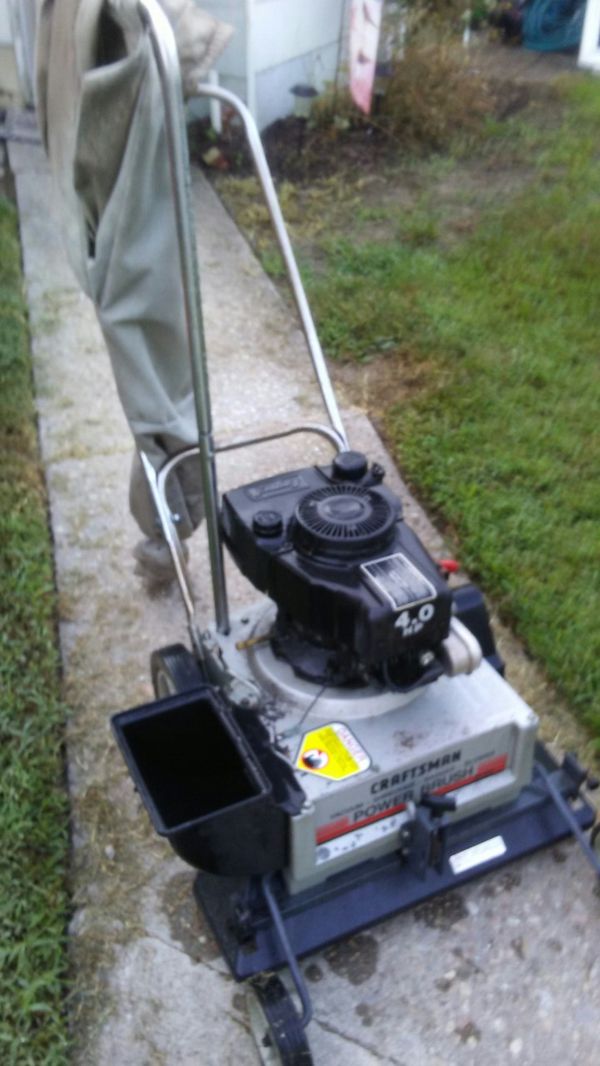 Craftsman vacuumshredderbaggerblower power brush for Sale in