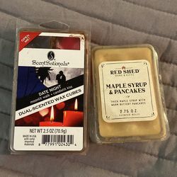 2pk New Wax Melts Scentsationals & Red Shed