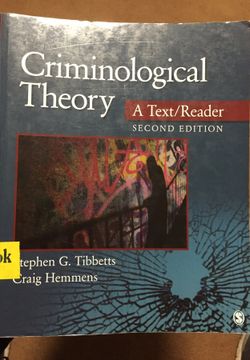 Criminological theory CJ320