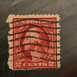 Rare George Washington 2 Cent  Stamp