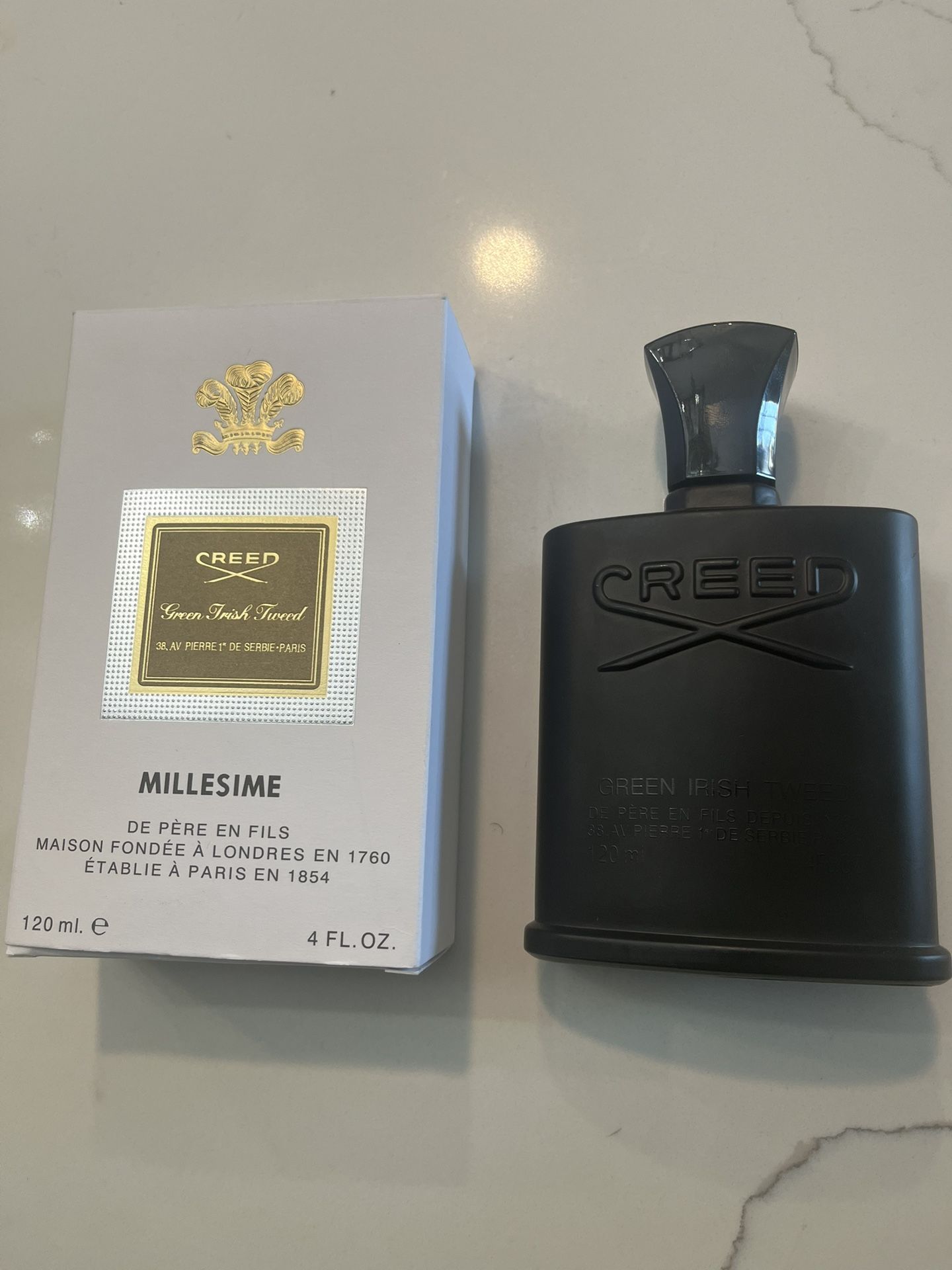 Creed Green Irish Tweed Millésime 4.0 oz / 120ml Eau de Parfum