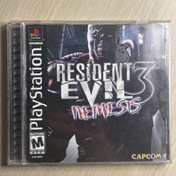 Resident Evil 3 Nemesis For PlayStation 