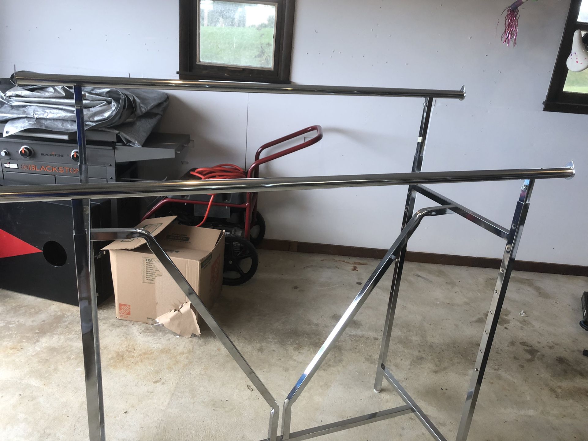 Commercial Clothing Rack, Double Sides 