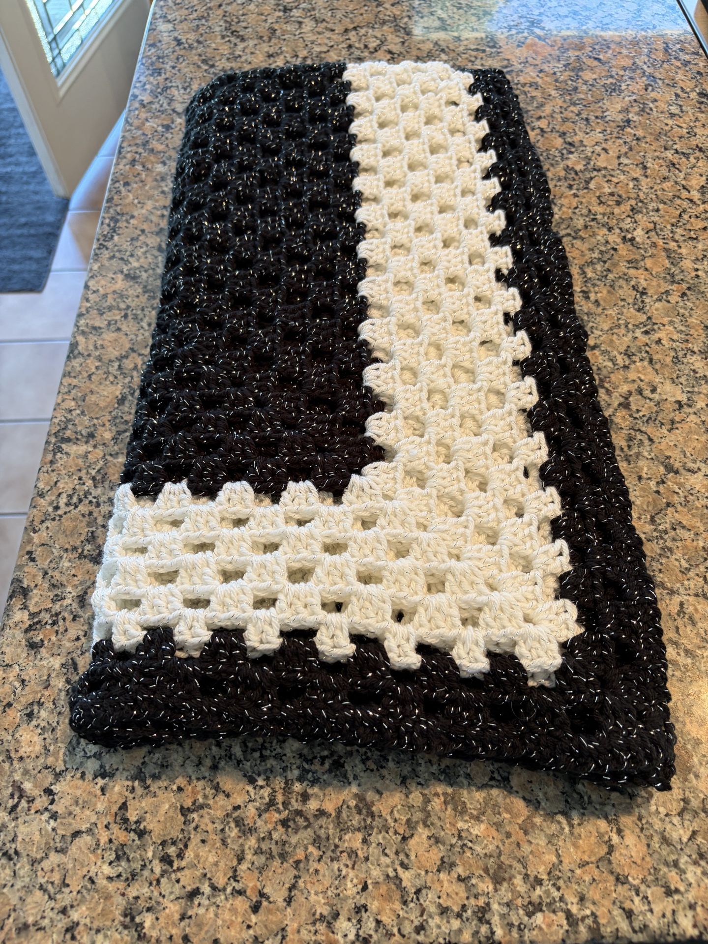 Glitter Lap Afghan