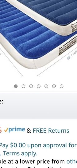 Sound Asleep Twin Inflatable Air Mattress Rechargeable Pump