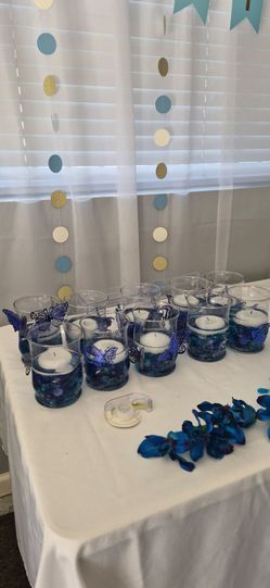 Party,/Glass Center pieces