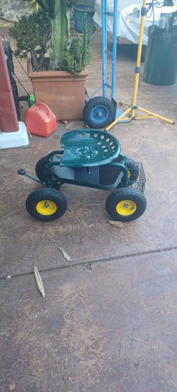 rolling work seat.