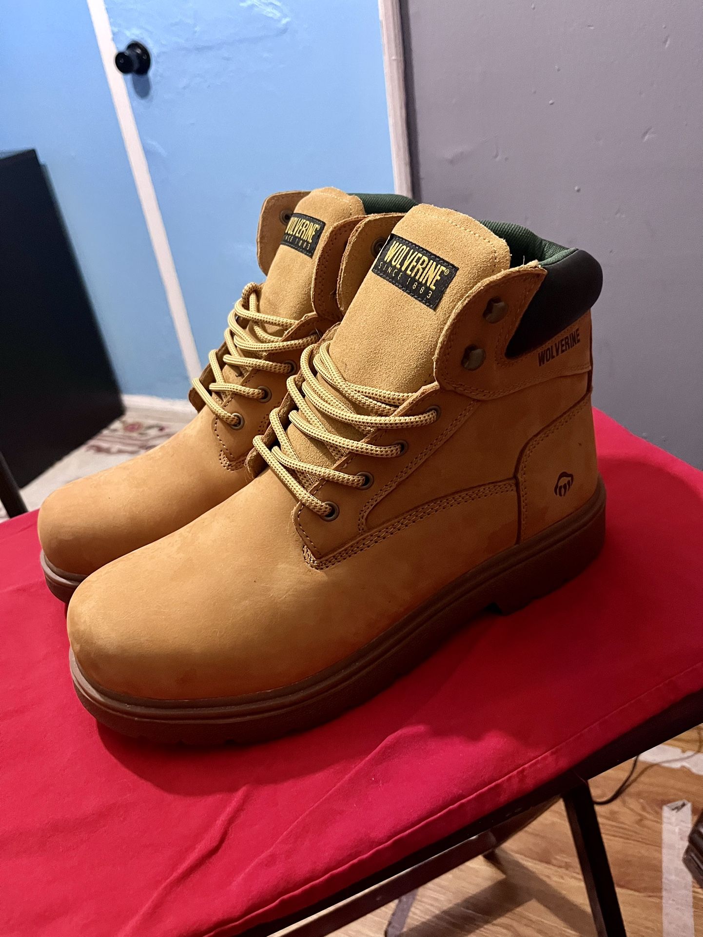 Wolverine W01038 Cheyenne Work Boots Men’s 12 Wide Brand New