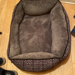 Large Gray Dog Bed