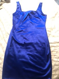 Blue dress