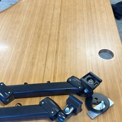 Uplift Standing Desk - Adjustable - Bamboo Wood 