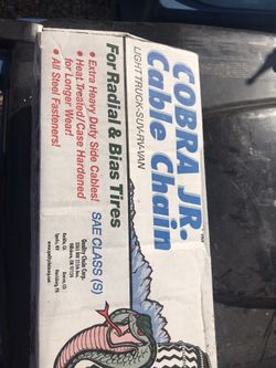 Snow chains for light trucks