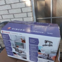 Singer Confidence Model 7640 Sewing Machine, New