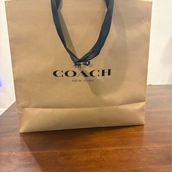 Authentic Coach Shopping Bag
