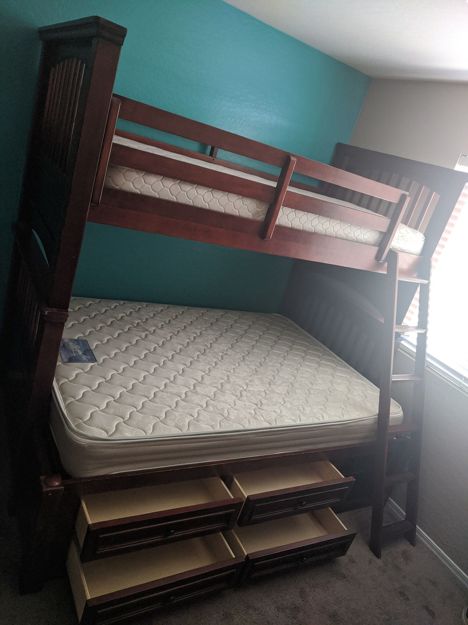 Wooden Bunk Bed