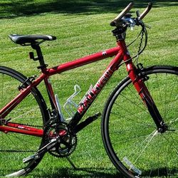 RALEIGH ROUTE 1 HYBRID BIKE 24 SPEED MEDIUM FRAME