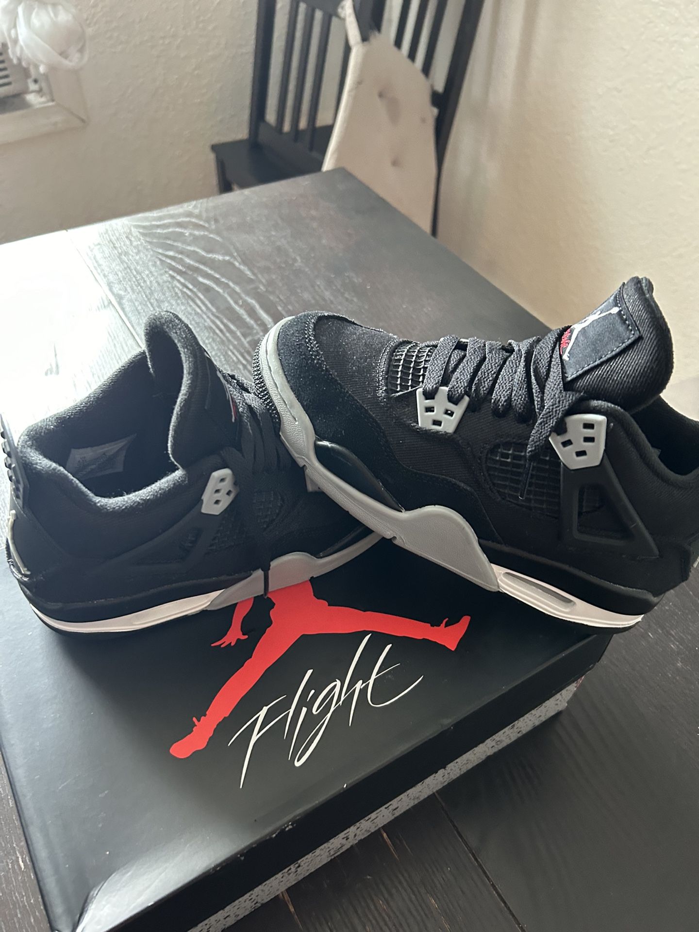 Air Jordan 4 ‘ Black Canvas’