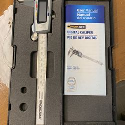 Work Zone Digital Caliper Stainless Hardened