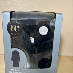Men’s Wayland Flannel Bath Robe One Size