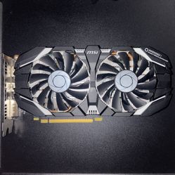 MSI GeForce GTX 1060 Gaming X 6GB GDDR5 Graphics Card
