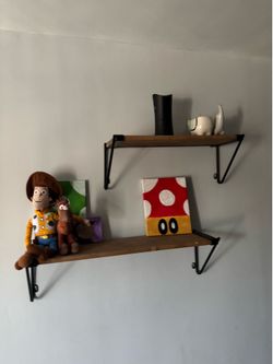 2 shelves