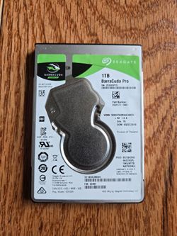 Seagate BarraCuda Pro 1tb SATA HDD