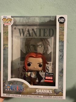 Shanks Funko Wanted Poster 