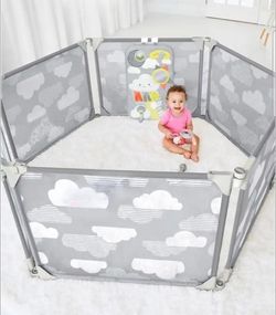 Skiphop baby gate playpen enclosure